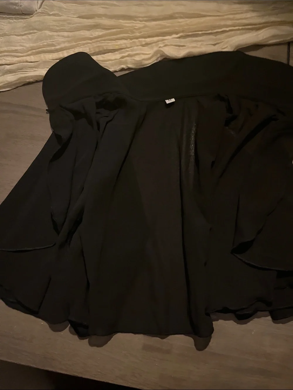 H&M Black Lightweight Scarf Wrap